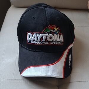 Daytona International Speedway Headwear Black Cap